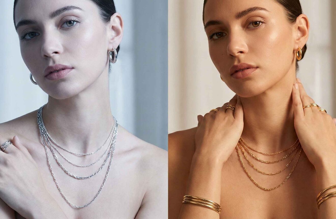 Gold vs. Silver: How to Find the Perfect Metal for Your Skin Tone